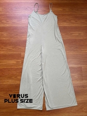 Jumsuit dây mng form suông vải thoáng mát bigsize