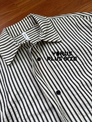 Áo somi Me form dài xuất xịn bigsize