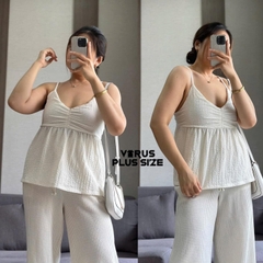 Áo dây Primark form babydoll vải thoáng mát xuất xịn