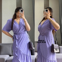 Đầm mullet London thêu lỗ bigsize xuất xịn