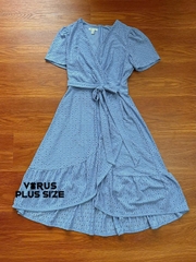Đầm mullet London thêu lỗ bigsize xuất xịn