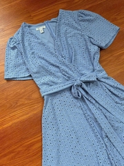 Đầm mullet London thêu lỗ bigsize xuất xịn