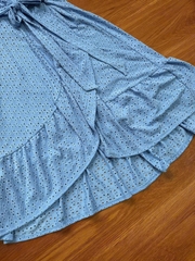 Đầm mullet London thêu lỗ bigsize xuất xịn