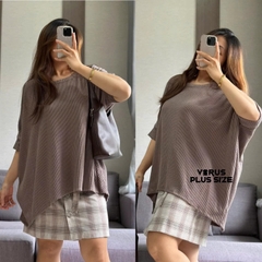 Áo thun gân cánh dơi Andree xuất xịn bigsize