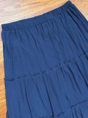 Chân váy midi Ab Studio lưng thun xuất xịn