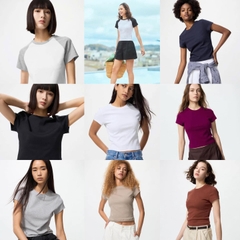 Áo babytee Un1 cotton thoáng mát xuất xịn
