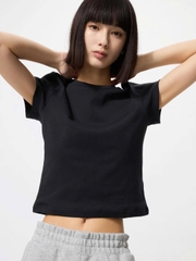 Áo babytee Un1 cotton thoáng mát xuất xịn
