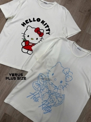 Áo thun GJ Kitty bigsize xuất xịn