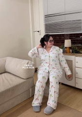 Bộ pjm dài Beauty 2 Túi xuất xịn bigsize