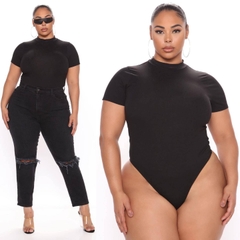 Bodysuit fashion cotton bigsize