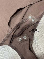 Bodysuit fashion cotton bigsize