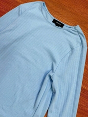 Áo tay dài f21plus thun gân bigsize xuất xịn (9303)