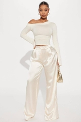 Áo lệch vai Fashion tay dài thun form body ôm xuất xịn bigsize(fashionalv)