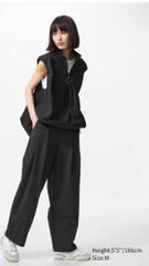 Quần dù un1 ống suông đứng basic bigsize xuất xịn(uniqdub)