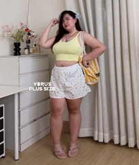 Áo dây crop Aero thun gân thoáng mát bigsize