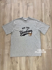 Áo thun unisex yankee emeobi mlb bigsize