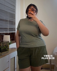 [Virusplussize]Áo Thun Xốp Simply Vera Bigsize Xuất Xịn