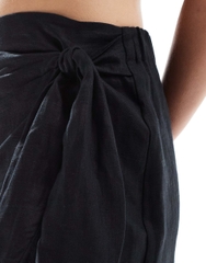 Chân Váy Wrap Linen Mng Bigsize
