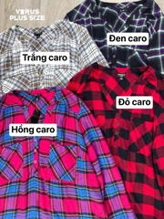 Áo somi caro torrid bigsize vạt bầu