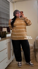 [viruSpluSSize]Áo len Sọc anewday xuất xịn bigSize(fback khách)