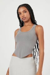[viruSpluSSize]Áo balo f21 thun gân thóang mát xinh xịn(9667)