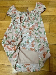 [viruSpluSSize]đầm hoa Pink voan bigSize xuất xịn