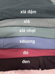 Đầm maxi cổ V Birdy cộc tay bigsize xẻ tà