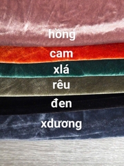 Đầm nhung cổ V Birdy xuất xịn maxi bigsize