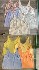 [viruSpluSSize ] áo dây primark mặc nhà vải thoáng mát màu mịn mắt bigSize
