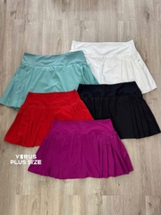 Chân váy thể thao old xếp ly bigsize có lót quần