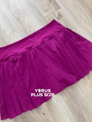 Chân váy thể thao old xếp ly bigsize có lót quần