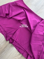 Chân váy thể thao old xếp ly bigsize có lót quần