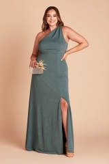 Đầm maxi lệch vai Birdy Grey xuất xịn bigsize(dlv)