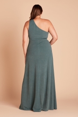 Đầm maxi lệch vai Birdy Grey xuất xịn bigsize(dlv)