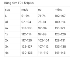 Áo dây f21plus diva thun gân bigsize (1696)