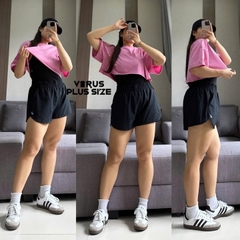 Áo thun crop Fashion bigsize xuất xịn