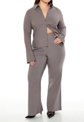 Quần tây sọc f21plus rayon bigsize