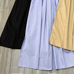 Chân váy Primark midi dù xếp ly lưng thun bigsize xuất xịn