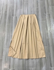 Chân váy Primark midi dù xếp ly lưng thun bigsize xuất xịn