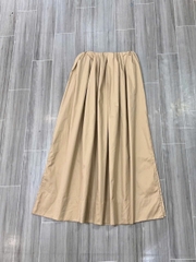 Chân váy Primark midi dù xếp ly lưng thun bigsize xuất xịn