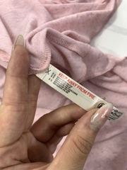 Đầm Free People Star Gaze Mini Dress  Pink Chalk • Tiered Ruffle Hem