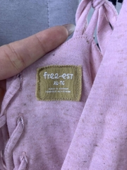 Đầm Free People Star Gaze Mini Dress  Pink Chalk • Tiered Ruffle Hem