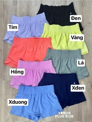 Quần short tập Apana bigsize vải thoáng mát