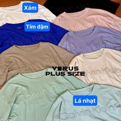 Áo thun CK logo chữ nổi xúât xịn