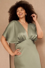 [viruSpluSSize]Đầm  đi tiệc BHLDN cổ V bigSize