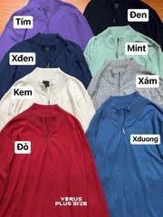 Áo len zip Union bigsize chất mềm mịn co giãn tốt