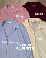 Áo somi Primark visco mềm rũ stock màu mới