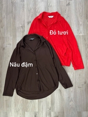 Áo somi Primark visco mềm rũ stock màu mới