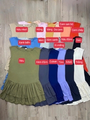 Đầm cộc tay wilfred aritzia tùng bèo bigsize