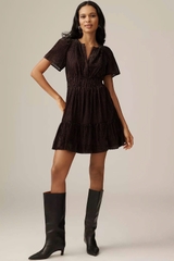 Đầm Nhung ANTHROPOLOGIE xịn bigSize
